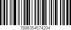 Código de barras (EAN, GTIN, SKU, ISBN): '7896354574204'
