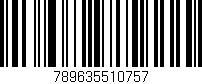Código de barras (EAN, GTIN, SKU, ISBN): '789635510757'