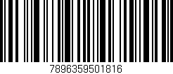 Código de barras (EAN, GTIN, SKU, ISBN): '7896359501816'