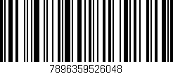 Código de barras (EAN, GTIN, SKU, ISBN): '7896359526048'