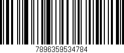 Código de barras (EAN, GTIN, SKU, ISBN): '7896359534784'