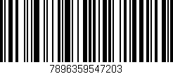 Código de barras (EAN, GTIN, SKU, ISBN): '7896359547203'