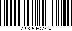 Código de barras (EAN, GTIN, SKU, ISBN): '7896359547784'