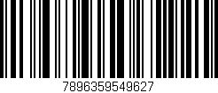 Código de barras (EAN, GTIN, SKU, ISBN): '7896359549627'