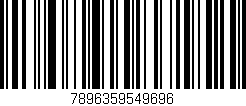 Código de barras (EAN, GTIN, SKU, ISBN): '7896359549696'