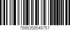 Código de barras (EAN, GTIN, SKU, ISBN): '7896359549757'