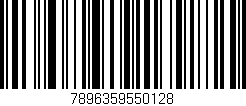 Código de barras (EAN, GTIN, SKU, ISBN): '7896359550128'