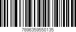 Código de barras (EAN, GTIN, SKU, ISBN): '7896359550135'