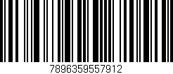 Código de barras (EAN, GTIN, SKU, ISBN): '7896359557912'