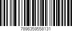 Código de barras (EAN, GTIN, SKU, ISBN): '7896359558131'