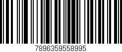 Código de barras (EAN, GTIN, SKU, ISBN): '7896359558995'