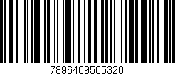 Código de barras (EAN, GTIN, SKU, ISBN): '7896409505320'