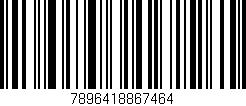 Código de barras (EAN, GTIN, SKU, ISBN): '7896418867464'