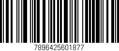 Código de barras (EAN, GTIN, SKU, ISBN): '7896425601877'