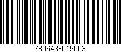 Código de barras (EAN, GTIN, SKU, ISBN): '7896438019003'