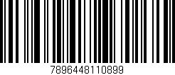 Código de barras (EAN, GTIN, SKU, ISBN): '7896448110899'
