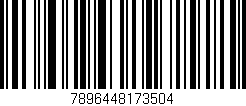 Código de barras (EAN, GTIN, SKU, ISBN): '7896448173504'