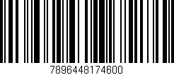 Código de barras (EAN, GTIN, SKU, ISBN): '7896448174600'