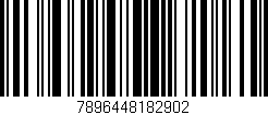 Código de barras (EAN, GTIN, SKU, ISBN): '7896448182902'