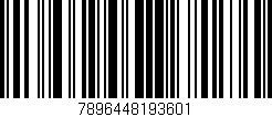 Código de barras (EAN, GTIN, SKU, ISBN): '7896448193601'