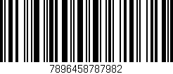 Código de barras (EAN, GTIN, SKU, ISBN): '7896458787982'