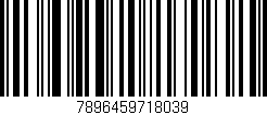 Código de barras (EAN, GTIN, SKU, ISBN): '7896459718039'