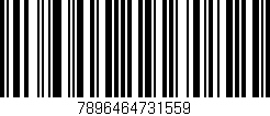 Código de barras (EAN, GTIN, SKU, ISBN): '7896464731559'