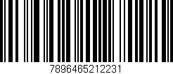 Código de barras (EAN, GTIN, SKU, ISBN): '7896465212231'