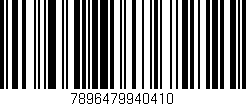 Código de barras (EAN, GTIN, SKU, ISBN): '7896479940410'