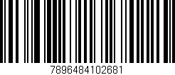 Código de barras (EAN, GTIN, SKU, ISBN): '7896484102681'
