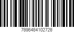 Código de barras (EAN, GTIN, SKU, ISBN): '7896484102728'