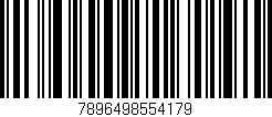 Código de barras (EAN, GTIN, SKU, ISBN): '7896498554179'