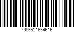 Código de barras (EAN, GTIN, SKU, ISBN): '7896521654616'