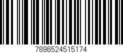 Código de barras (EAN, GTIN, SKU, ISBN): '7896524515174'