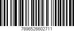 Código de barras (EAN, GTIN, SKU, ISBN): '7896526602711'