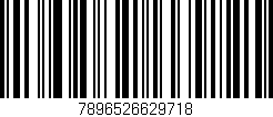 Código de barras (EAN, GTIN, SKU, ISBN): '7896526629718'