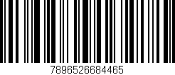 Código de barras (EAN, GTIN, SKU, ISBN): '7896526684465'