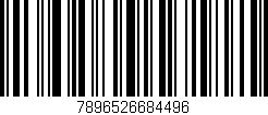 Código de barras (EAN, GTIN, SKU, ISBN): '7896526684496'