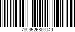 Código de barras (EAN, GTIN, SKU, ISBN): '7896526688043'