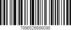 Código de barras (EAN, GTIN, SKU, ISBN): '7896526688098'