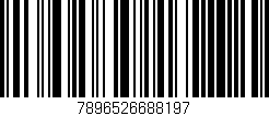 Código de barras (EAN, GTIN, SKU, ISBN): '7896526688197'