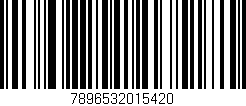 Código de barras (EAN, GTIN, SKU, ISBN): '7896532015420'