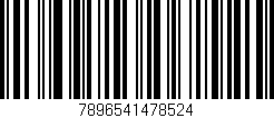 Código de barras (EAN, GTIN, SKU, ISBN): '7896541478524'