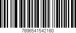 Código de barras (EAN, GTIN, SKU, ISBN): '7896541542160'