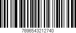Código de barras (EAN, GTIN, SKU, ISBN): '7896543212740'