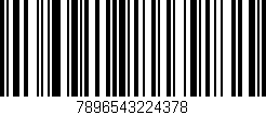 Código de barras (EAN, GTIN, SKU, ISBN): '7896543224378'