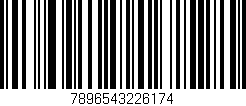 Código de barras (EAN, GTIN, SKU, ISBN): '7896543226174'