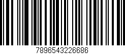 Código de barras (EAN, GTIN, SKU, ISBN): '7896543226686'