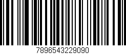 Código de barras (EAN, GTIN, SKU, ISBN): '7896543229090'