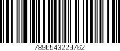 Código de barras (EAN, GTIN, SKU, ISBN): '7896543229762'
